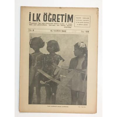 İlk Öğretim Dergisi Sayı:109 / 1942 - Dergi