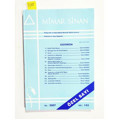 Mimar Sinan Dergisi - Sayı: 143