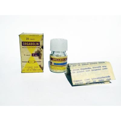 Orgabolin / Santa Farma İlaç Fabrikası - İlaç kutusu