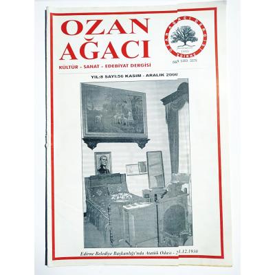 Ozan Ağacı - Kültür Sanat Edebiyat Dergisi Sayı:56