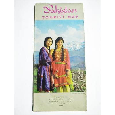 Pakistan Tourist map