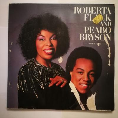 Roberta Flack and Peabo Bryson - Live & More - 2LP / Plak