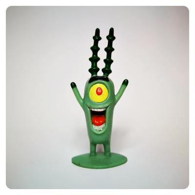 Sheldon James Plankton - Sünger Bob / Oyuncak Figür