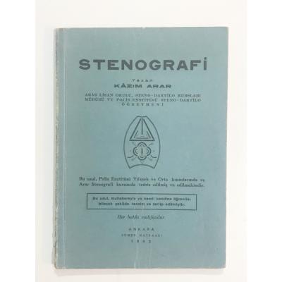 Stenografi / Kazım ARAR - Kitap