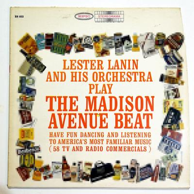 The Madison Avenue Beat / Lester LANIN And His Orchestra - Plak