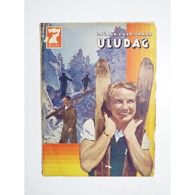 Uludağ kapaklı 7Gün dergisi 21 ikinciteşrin 1939 - Efemera