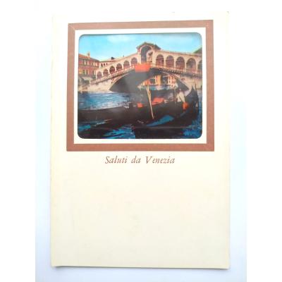 Venedik Dia Kartpostal / Pont de Rialto - Kartpostal