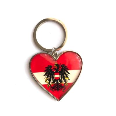 Vienna / Viyana kalp formlu anahtarlık