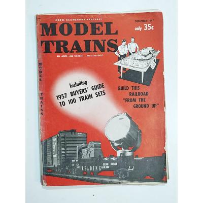 Model Trains December 1957 - Dergi
