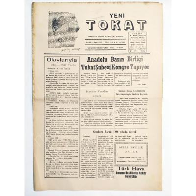 Yeni Tokat gazetesi 23 Şubat 1983 - Gazete