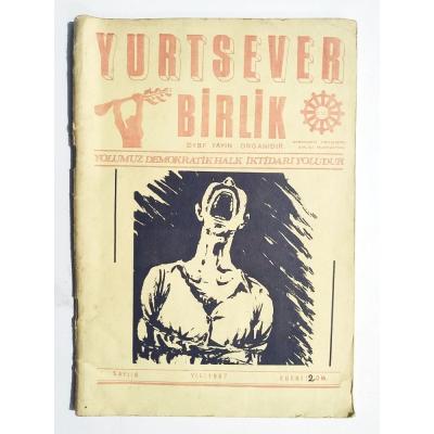 Yurtsever Birlik / DYFB yayın organıdır Sayı:8 1987 - Dergi