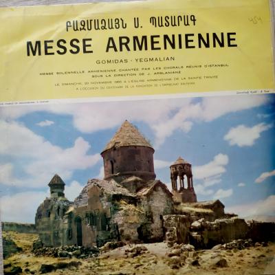 Messe Armenienne Ermeni müzikleri - Plak