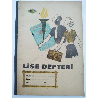 Alfa Lise Defteri - Defter
