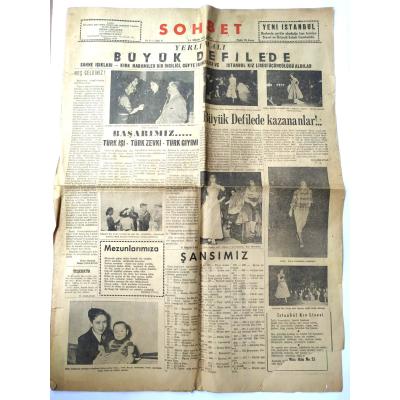 Sohbet gazetesi 15 Nisan 1955