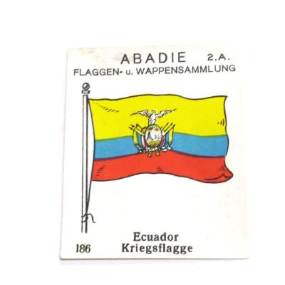 Ecuador Kriegflagge - Abadie Flaggen Wappensammlung 