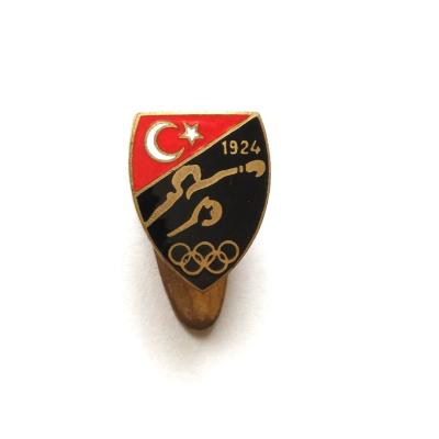 Türkiye Boks Federasyonu 1924 - Mineli, Papuçlu Rozet  