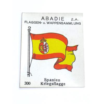 Spainen Kriegsflage - Abadie Flaggen Wappensammlung 