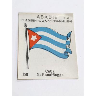 Cuba Nationalflagge - Abadie Flaggen Wappensammlung