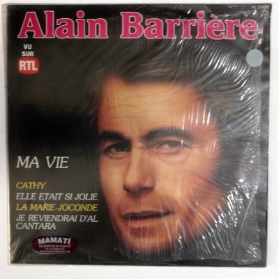 Ma Vie / Alain BARRIERE - Plak