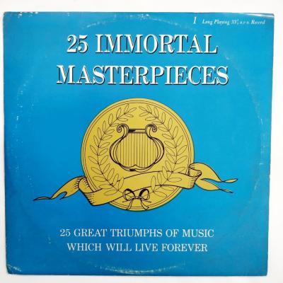 25 Immortal Masterpieces  / Plak