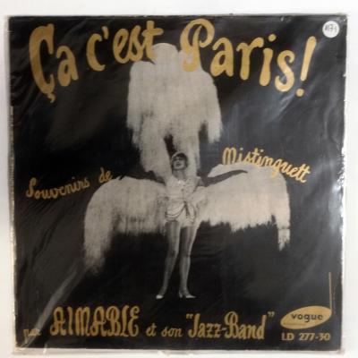 Ça C'est Paris Par Aimable Et Son Jazz Band - Plak