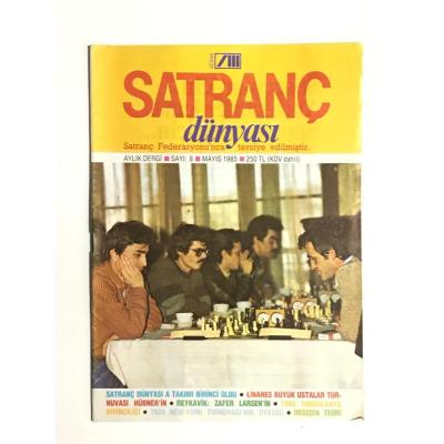 Satranç Dünyası / Adam Yayınları - Sayı: 8 Mayıs 1985