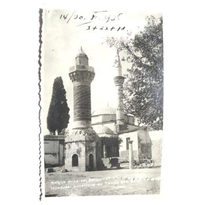 Selçuk minaresi Bergama / Fotokart 
