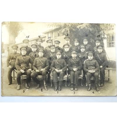 Askeri mektep müdürü - 1934 toplu fotoğraf / Fotoğraf