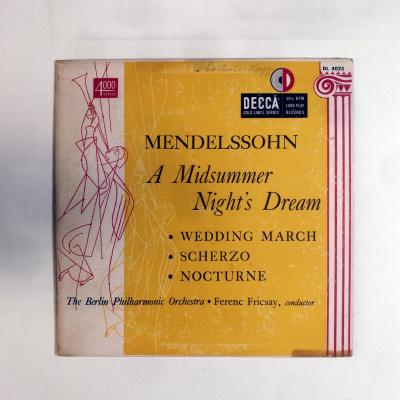 A Midsummer Night's Dream - Wedding March - Scherzo - Nocturne / MENDELSSOHN - Plak