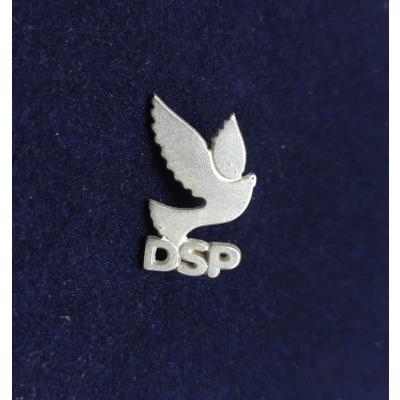 DSP / Demokratik Sol Parti - Metal Güvercin