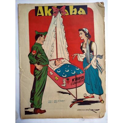 Kıbrıs kapaklı, Akbaba dergisi - Kitap