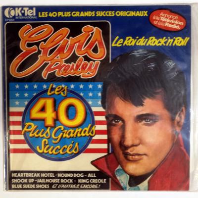 Les 40 Plus Grands Succes / Elvis PRESLEY 2LP - Plak