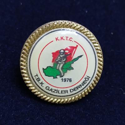 KKTC 1976 TBK Gaziler Derneği - Kıbrıs / Rozet