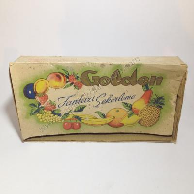 Golden Fantezi Şekerleme kutusu Golden Çikolata fabrikası Haliyle