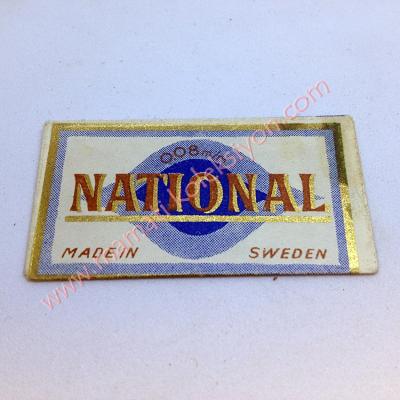 National Made in Sweden Blade - jilet Eski Jilet