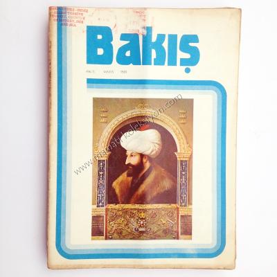 Bakış aylık kültür dergisi Fatih kapaklı Sayı : 496 - Mayıs 1985 - Kitap