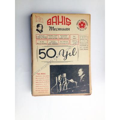 Bakış aylık kültür ve sanat dergisi Atatürk kapaklı Sayı : 358 - Ekim 1973 - Kitap