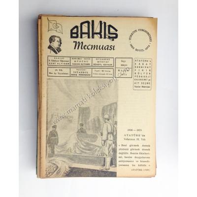 Bakış aylık kültür ve sanat dergisi Atatürk kapaklı Sayı : 359 - Kasım 1973 - Kitap