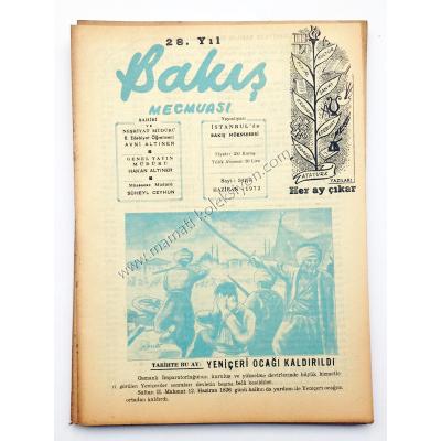 Bakış mecmuası Yeniçeri ocağı kaldırıldı Sayı : 342 -Haziran 1972 - Kitap