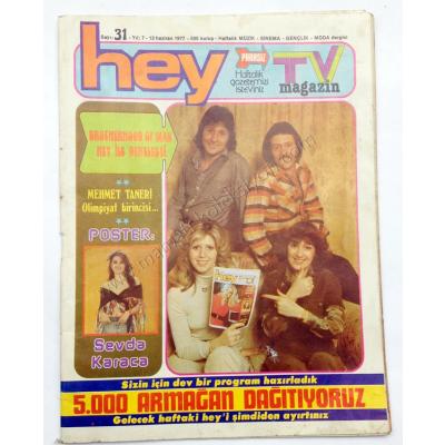 Hey Dergisi Sayı : 31 Haziran 1977 - Kitap