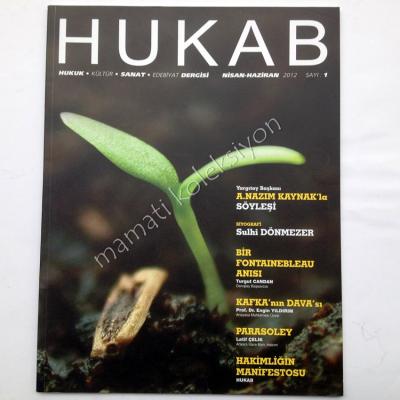 Hukab dergisi, Nisan Haziran 2012 - Kitap