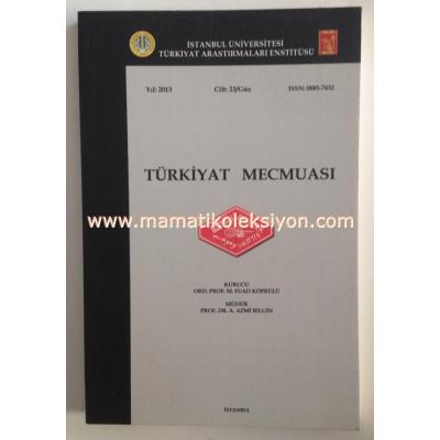 Türkiyat mecmuası, Yıl:2013 - Cilt. 23 Güz - Kitap