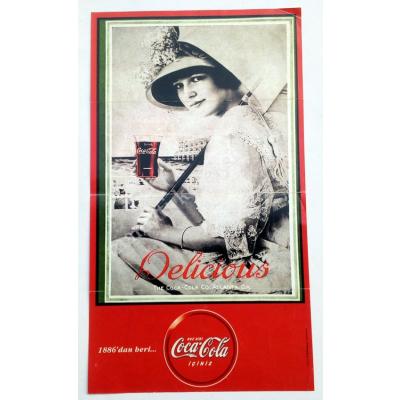 Coca Cola en çok sorulan sorular - Reklam broşür - Efemera