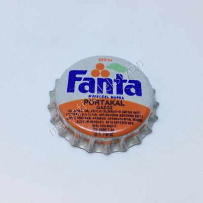 Fanta Portakal - Kullanılmamış kapak (Şişeye kapatılmamıştır.)