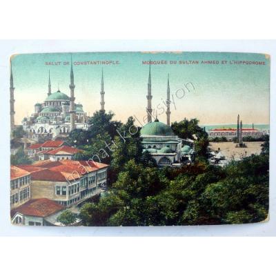 Constantinople - Sultan Ahmet kartpostal