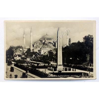 İstanbul Sultanahmet meydanı kartpostal