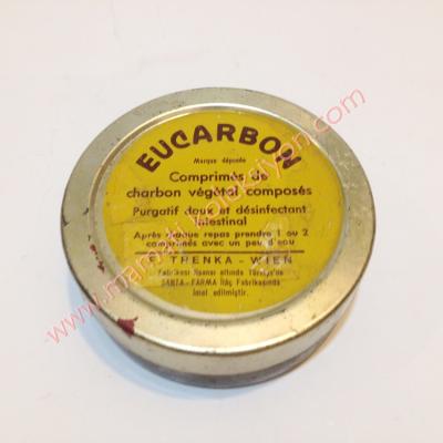 Eucarbon ilaç kutusu Eski İlaç kutusu