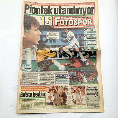 Fotospor gazetesi, 5 Eylül 1991 - Efemera