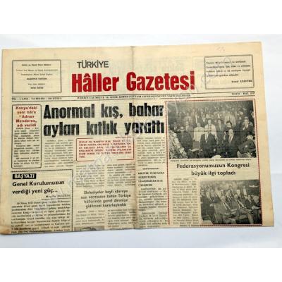 Türkiye Haller gazetesi, Mayıs Haziran 1977, Sayı:7 - 8 - Efemera