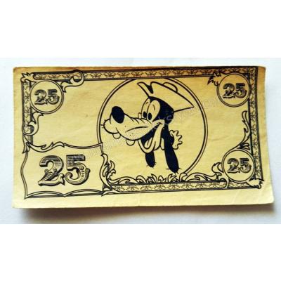 25 Goofy figürlü - Oyun parası
